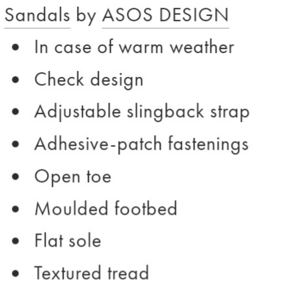 Asos designs factually sporty sandals - Picture 12 of 12